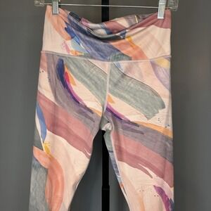 Athleta Elation 7/8 Tight Women's Size S Vibrance Orchid Pink Leggings High Rise